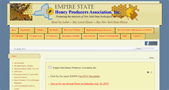 Desktop Screenshot of empirestatehoneyproducersassociation.org